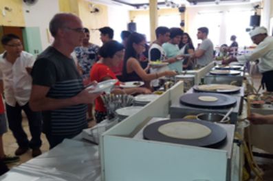 Buffet de Crepe em Casa