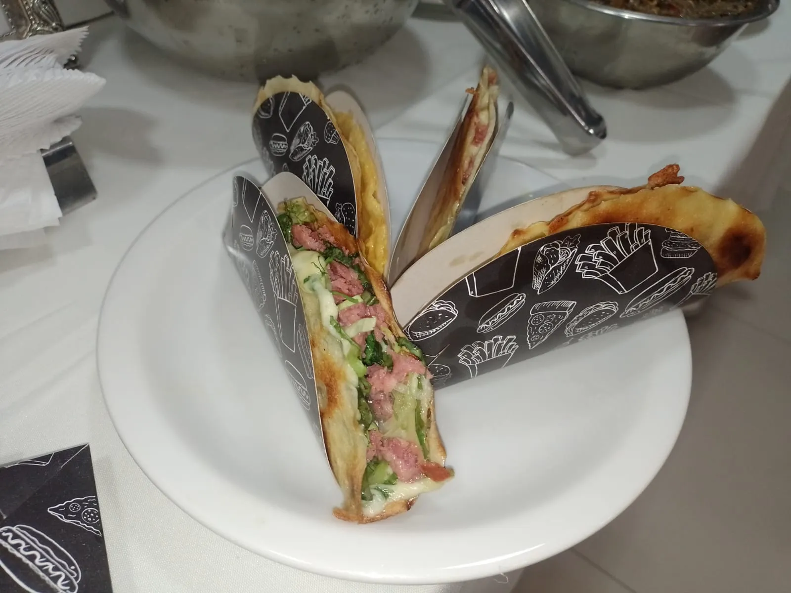 Buffet de Crepe Francês de Cone na Vila Olímpia